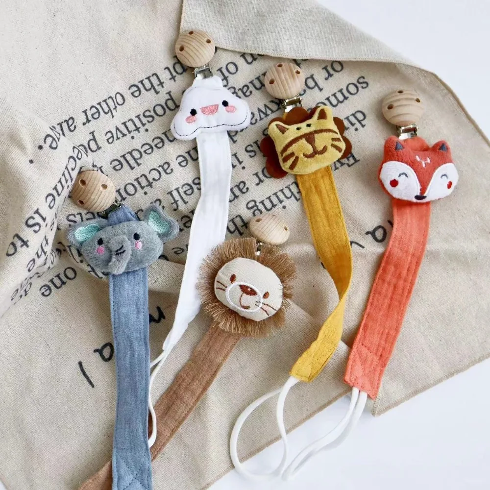Cartoon Baby Cloth Pacifier Chain Anti-lost Animals Doll Soother Holder Teether Toys Straps Wood Clips Nipple Holder Clips
Cartoon Baby Cloth Pacifier Chain Anti-lost Animals Doll Soother Holder Teether Toys Straps Wood Clips Nipple Holder Clips