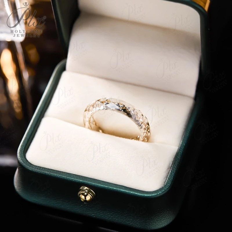 Custom Moissanite Gemstone Ring - Round Shape Exquisite and Stylish Unisex Design Ideal as a party gift or fashion accessory
Custom Moissanite Gemstone Ring - Round Shape Exquisite and Stylish Unisex Design Ideal as a party gift or fashion accessory