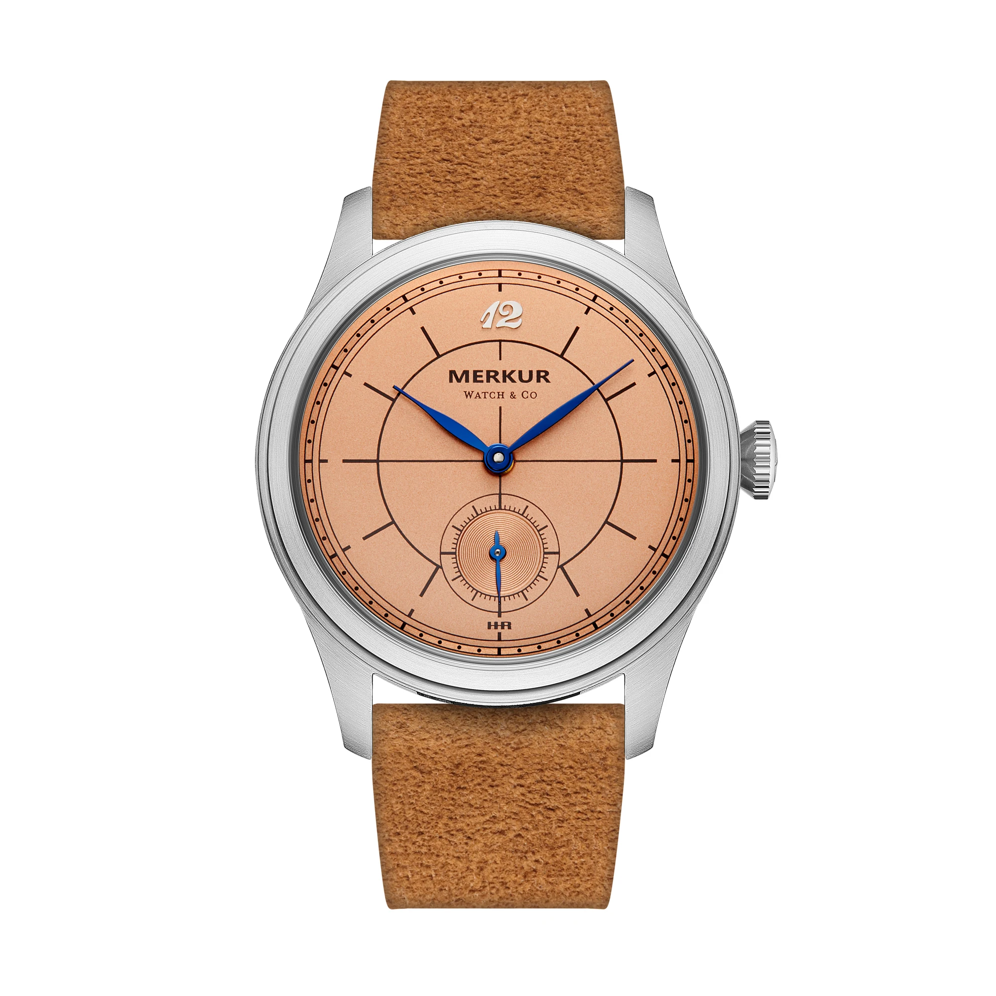 The New MERKUR Cross Line Sector Dial Salmon Retro Casual Watch for Men Business Series Manual Chorded Watch Relogio
The New MERKUR Cross Line Sector Dial Salmon Retro Casual Watch for Men Business Series Manual Chorded Watch Relogio