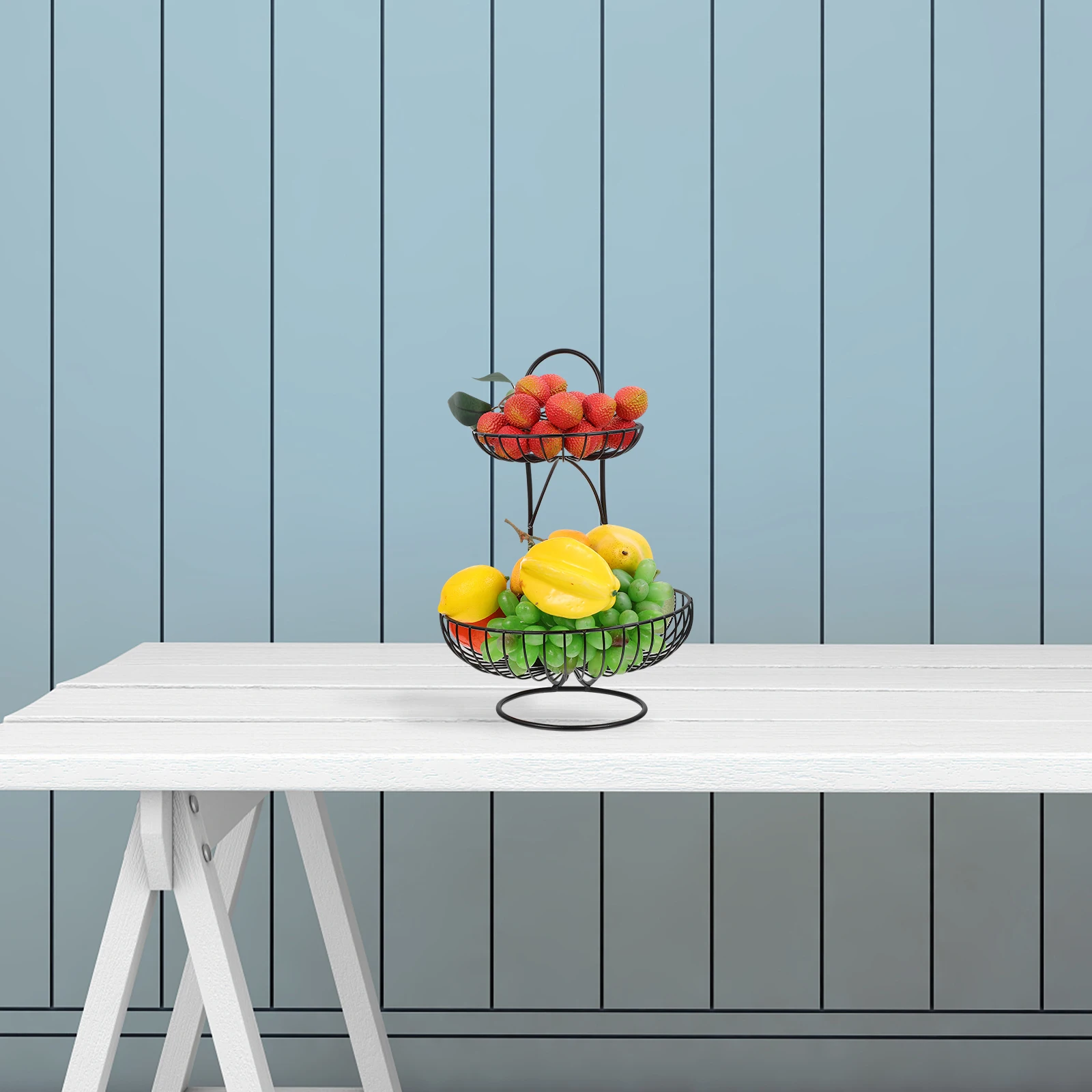 Metal Iron Iron Fruit Tray Plate Decorative Basket for Home Fruit Holder Kitchen Rustic Style Storage Safe Healthy
Metal Iron Iron Fruit Tray Plate Decorative Basket for Home Fruit Holder Kitchen Rustic Style Storage Safe Healthy