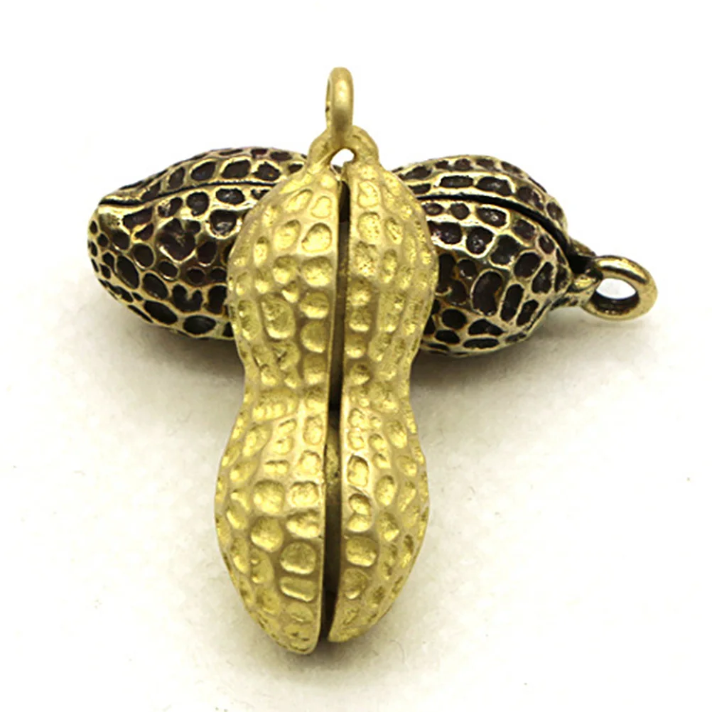 Creative Peanut Pendant Keychain Durable Material Fashionable Gift Idea Bag Car Decor Brass Keyring Jewelry Accessories
Creative Peanut Pendant Keychain Durable Material Fashionable Gift Idea Bag Car Decor Brass Keyring Jewelry Accessories