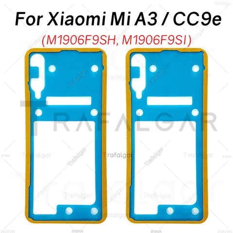 Back Cover Lijm Voor Xiaomi Mi A3 CC9e Batterij Deur Sticker Tape Vervanging Reparatie M1906F9SH M1906F9SI