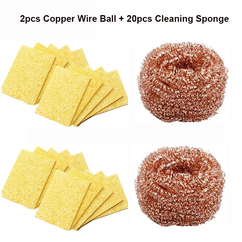 Solder Iron Tip Cleaning Cleaning Sponge Nozzle Tip Copper Wire Cleaner Ball for Cleaning Soldering Irons and Tip
Solder Iron Tip Cleaning Cleaning Sponge Nozzle Tip Copper Wire Cleaner Ball for Cleaning Soldering Irons and Tip