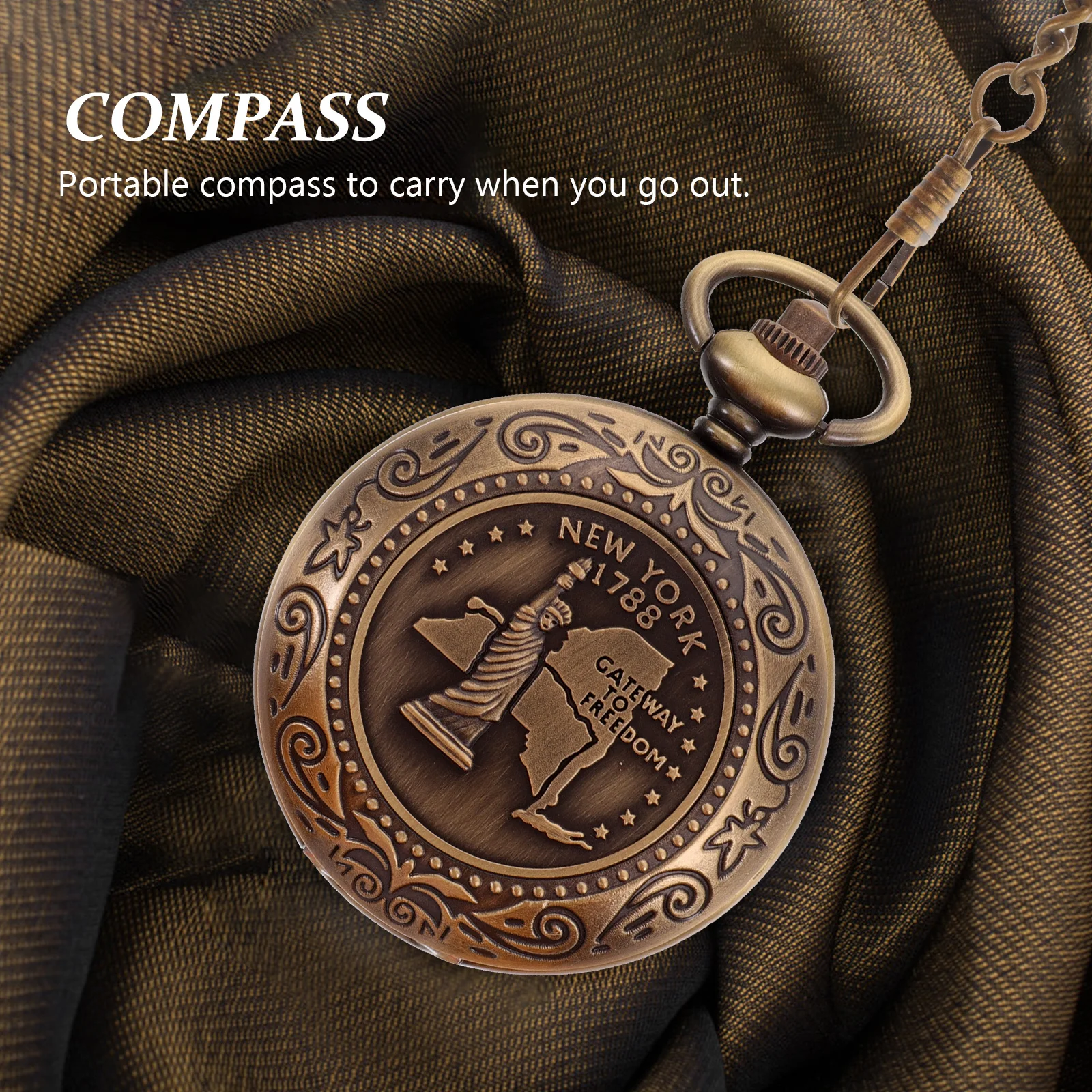 Pocket Watch Compass Mini Pendant Jewelry Decorative Small Keychain Vintage Number Camping
Pocket Watch Compass Mini Pendant Jewelry Decorative Small Keychain Vintage Number Camping