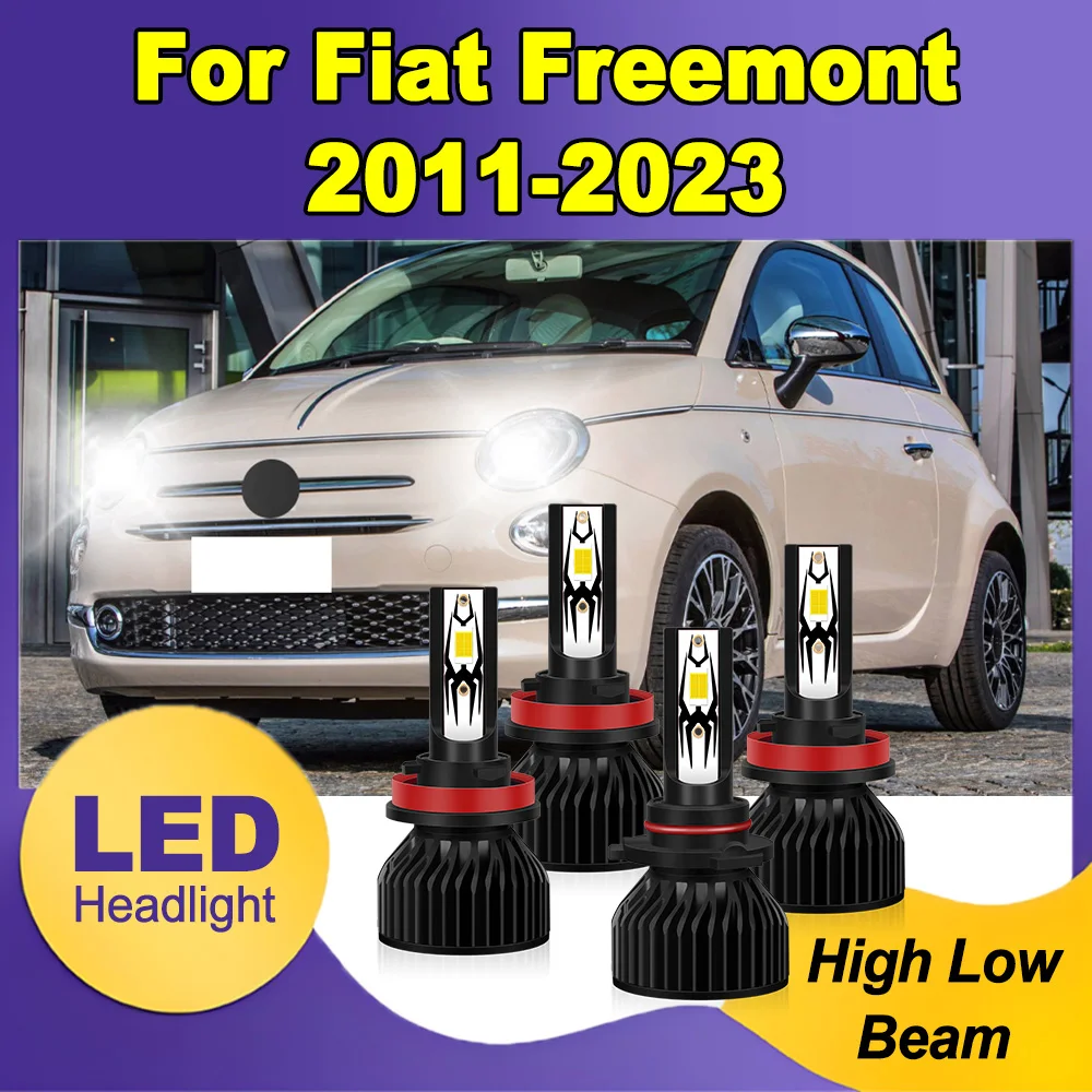 Canbus High Power Plug and Play H11 9005 High Low Beam LED Headlight 6000K White Super Bright 12V For Fiat Freemont 2011-2023
Canbus High Power Plug and Play H11 9005 High Low Beam LED Headlight 6000K White Super Bright 12V For Fiat Freemont 2011-2023