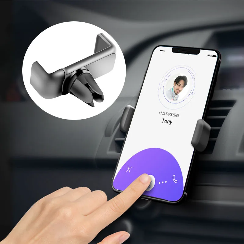 Car Phone Holder Car Air Outlet Mount Clip Car Accessories Interior Universal Mobile Holder ABS Car Mount Phone Support
Car Phone Holder Car Air Outlet Mount Clip Car Accessories Interior Universal Mobile Holder ABS Car Mount Phone Support