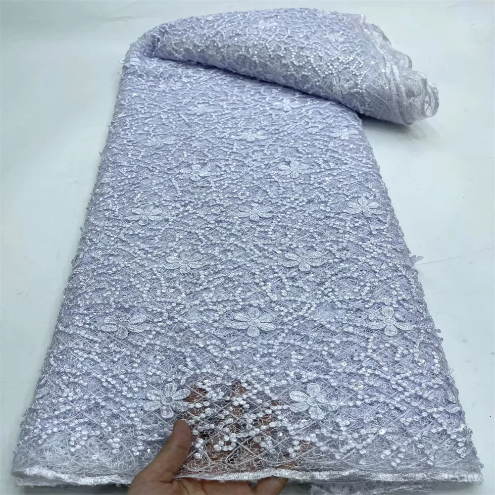 Nigerian Tulle Lace for Bridal Gown Dresses 2024 High Quality African French Net Lace with Sequins Senegal Fabrics 5 Yard jy-135
Nigerian Tulle Lace for Bridal Gown Dresses 2024 High Quality African French Net Lace with Sequins Senegal Fabrics 5 Yard jy-135