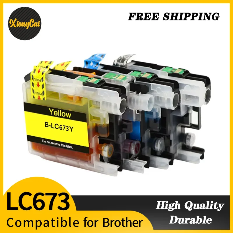 Compatible for LC673 Full Ink Cartridge BK/C/M/Y Compatible For Brother MFC-J2320/J2720 Printer
Compatible for LC673 Full Ink Cartridge BK/C/M/Y Compatible For Brother MFC-J2320/J2720 Printer
