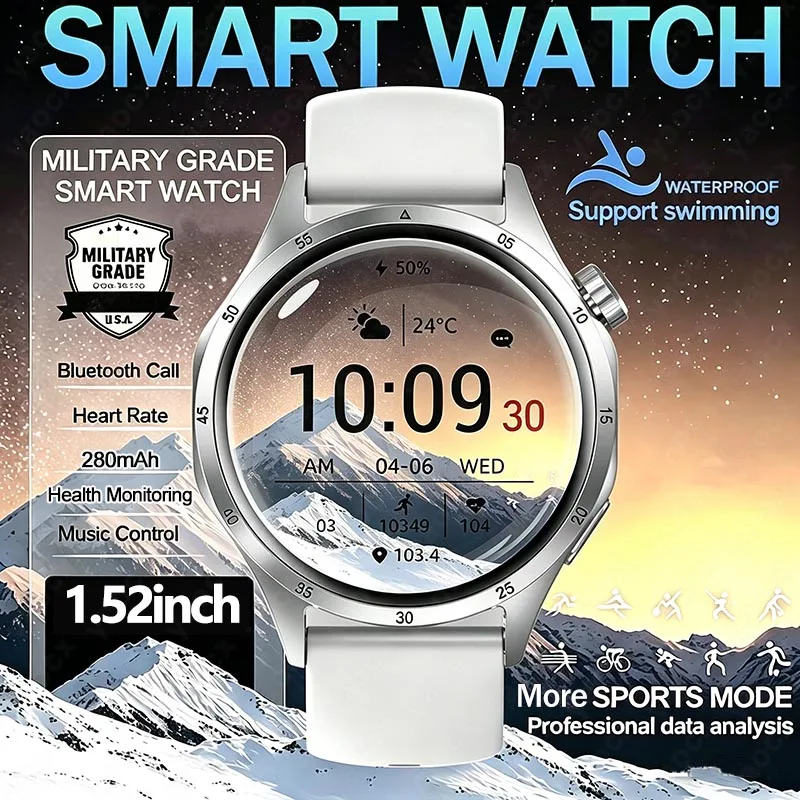 2026 Smart Watch Bluetooth Calling Fitness Tracking Music Playback Health Monitor Smartwatch AI Voice Assistant for Men Women
2026 Smart Watch Bluetooth Calling Fitness Tracking Music Playback Health Monitor Smartwatch AI Voice Assistant for Men Women
