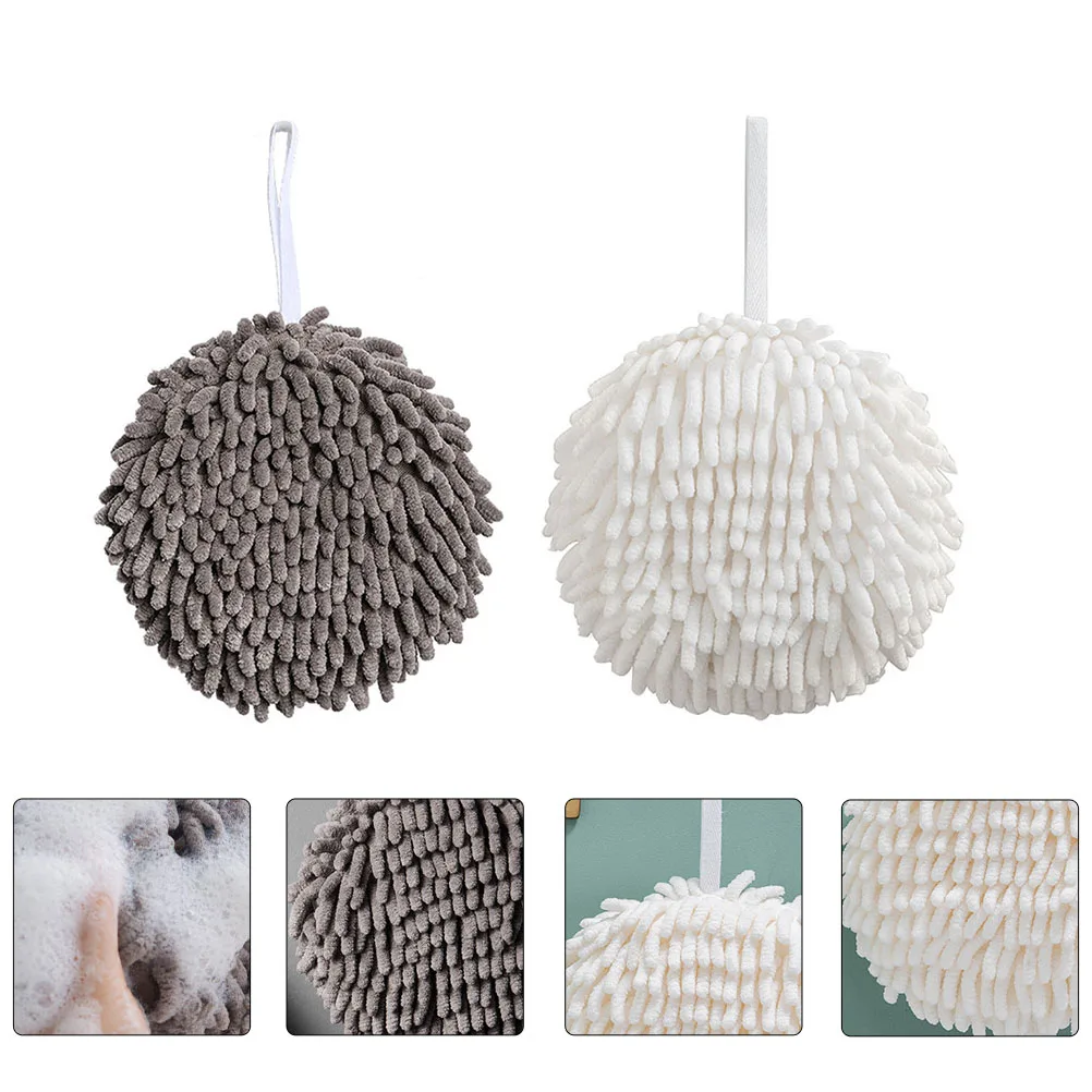2pcs Creative Spherical Hand Towels Household Hanging Towel Balls Absorbent Quick Dry For Kitchen Bathroom Home Use Towel
2pcs Creative Spherical Hand Towels Household Hanging Towel Balls Absorbent Quick Dry For Kitchen Bathroom Home Use Towel
