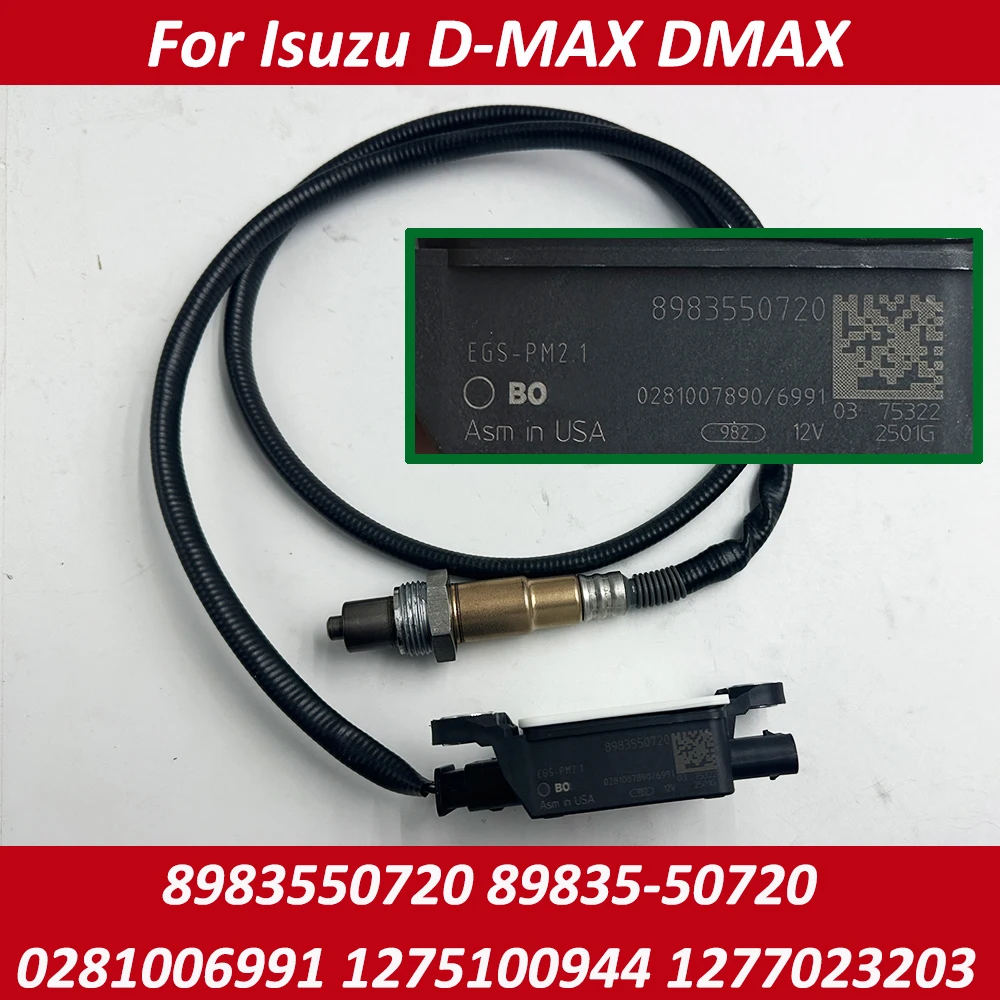 NEW Particulate Matter PM Sensor Made In US OEM 8983550720 89835-50720 For Isuzu D-MAX DMAX 0281006991 1275100944 1277023203
NEW Particulate Matter PM Sensor Made In US OEM 8983550720 89835-50720 For Isuzu D-MAX DMAX 0281006991 1275100944 1277023203