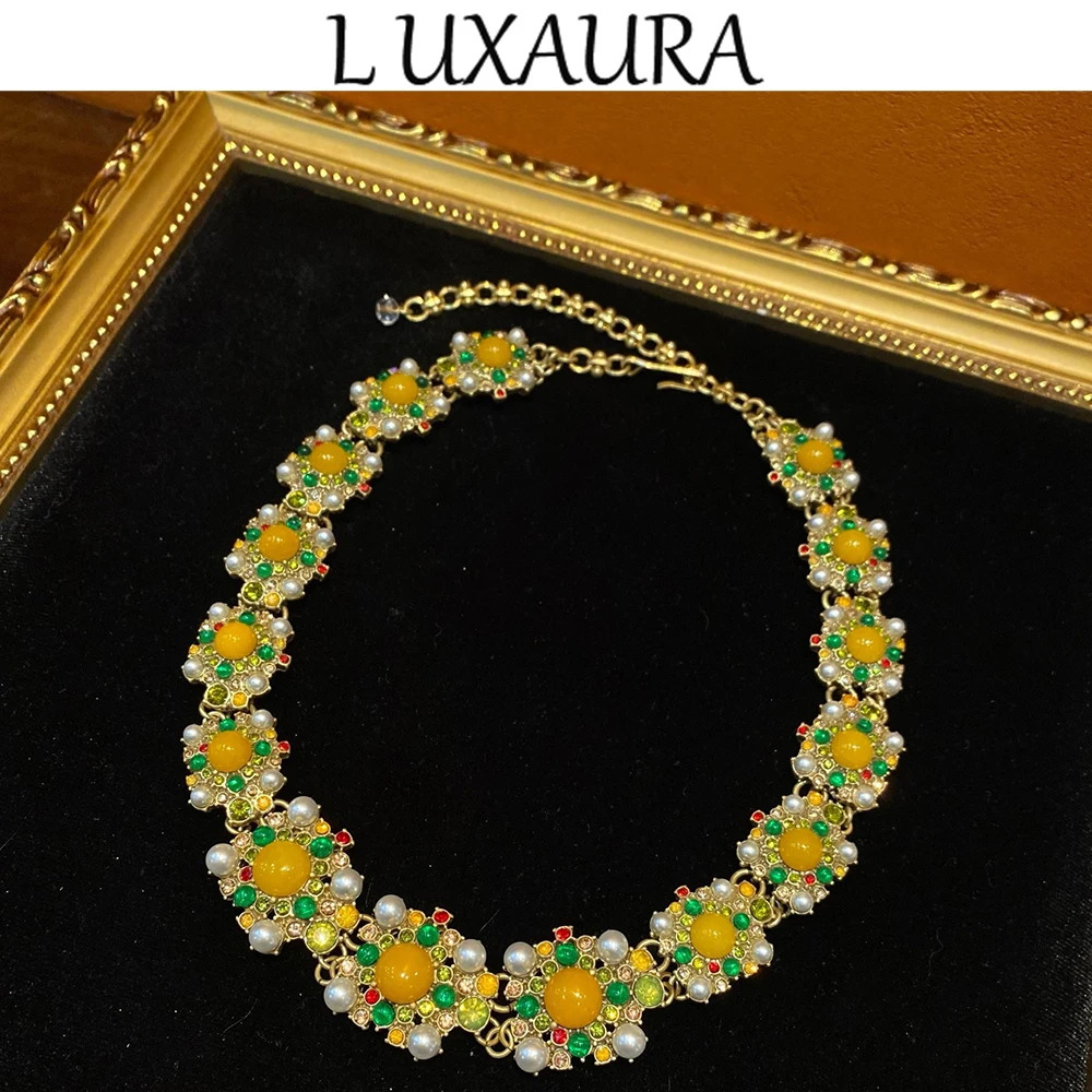 Vintage fashion classic copper plated 18K geometric style paired with bohemian women's jewelry necklace
Vintage fashion classic copper plated 18K geometric style paired with bohemian women's jewelry necklace