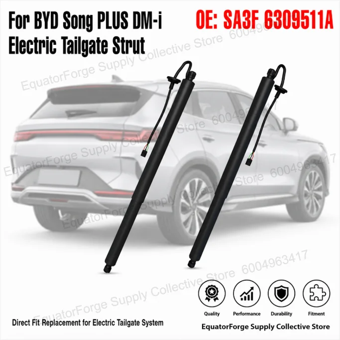 Premium Lift Support for BYD Song PLUS DM-i Electric Tailgate Strut SA3F 6309511A Durable Direct Fit
Premium Lift Support for BYD Song PLUS DM-i Electric Tailgate Strut SA3F 6309511A Durable Direct Fit