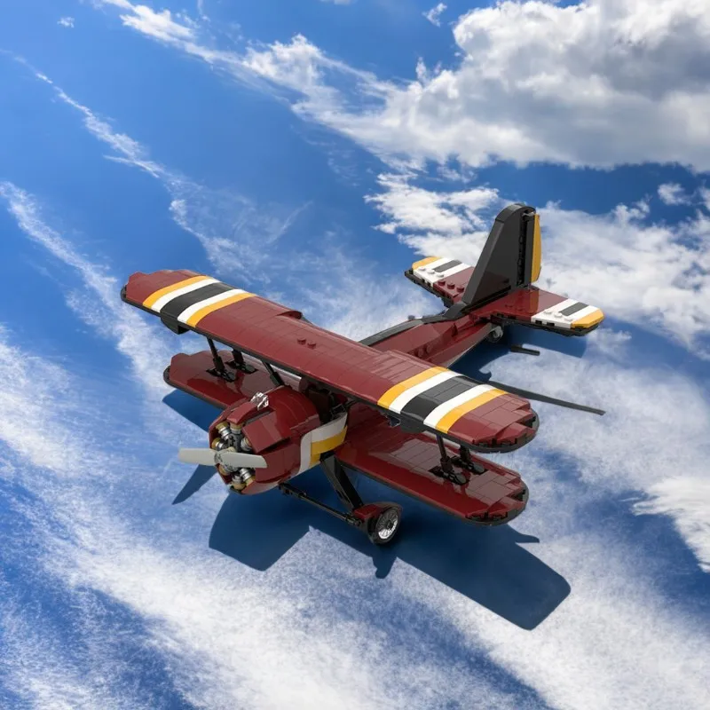 669PCS MOC WAKO CRIMSON HAWK Buildings Blocks Educational Construction Airplane Toy Kids Birthday Gift STEM Learning
669PCS MOC WAKO CRIMSON HAWK Buildings Blocks Educational Construction Airplane Toy Kids Birthday Gift STEM Learning