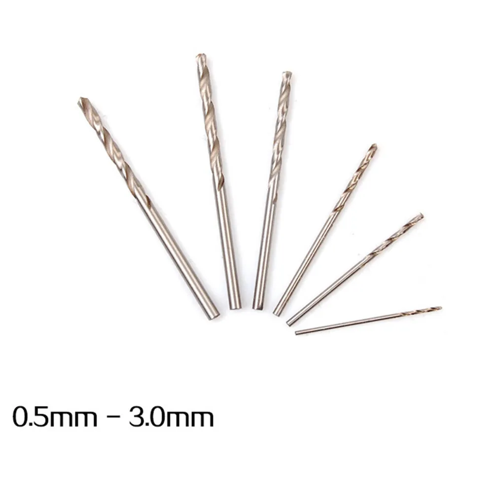 40Pcs 0.5mm-2.0mm Hss Drill Bit Set High Speed Steel Drilling Bits for Constructional Steel Carbon Alloy Concrete Plastic Cnc
40Pcs 0.5mm-2.0mm Hss Drill Bit Set High Speed Steel Drilling Bits for Constructional Steel Carbon Alloy Concrete Plastic Cnc