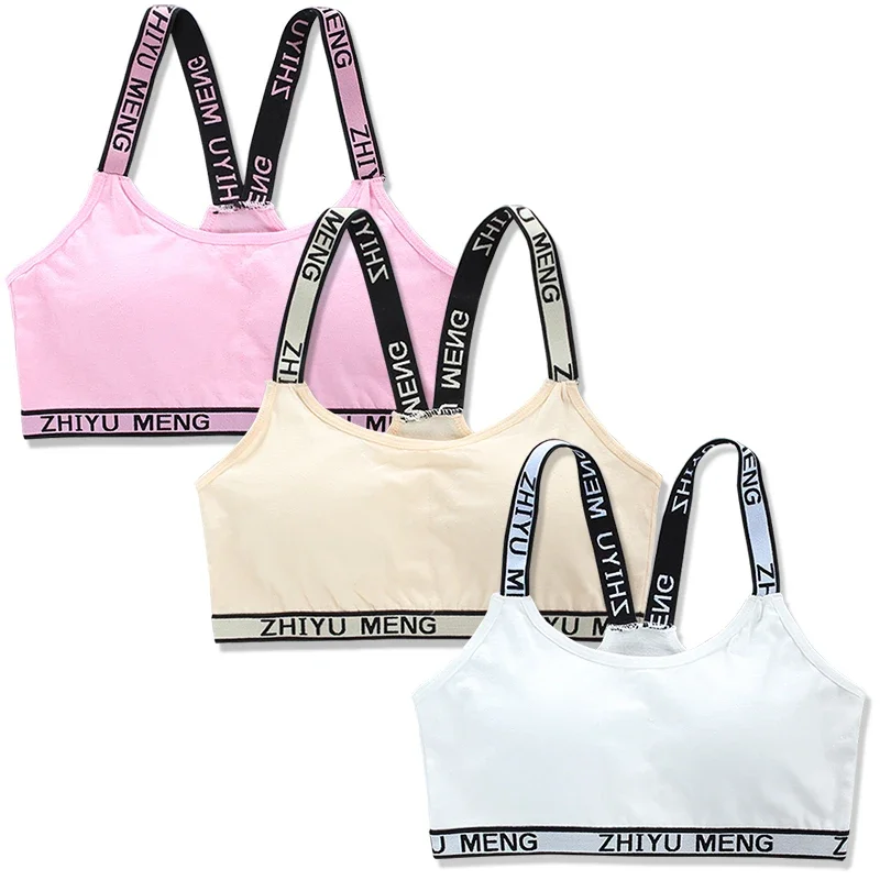 3PC Girls Sport Cotton Underwear Children Training Bra Teenager Undergarments 8-18Years
3PC Girls Sport Cotton Underwear Children Training Bra Teenager Undergarments 8-18Years