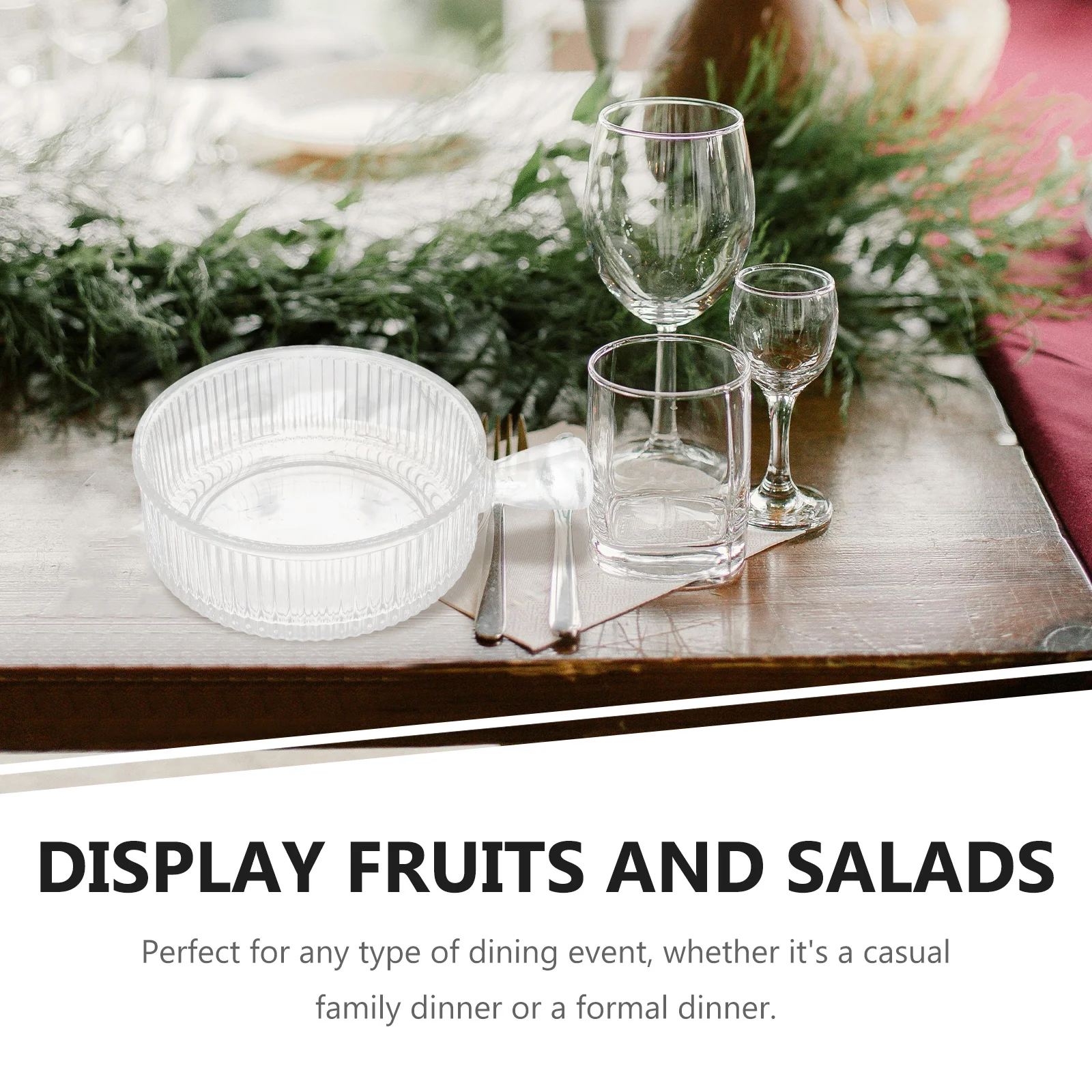 Большая стеклянная салатница, прозрачная с ручкой, сервировочная миска в скандинавском стиле для семейных ужинов, сервировочные миски для фруктового салата 
Большая стеклянная салатница, прозрачная с ручкой, сервировочная миска в скандинавском стиле для семейных ужинов, сервировочные миски для фруктового салата