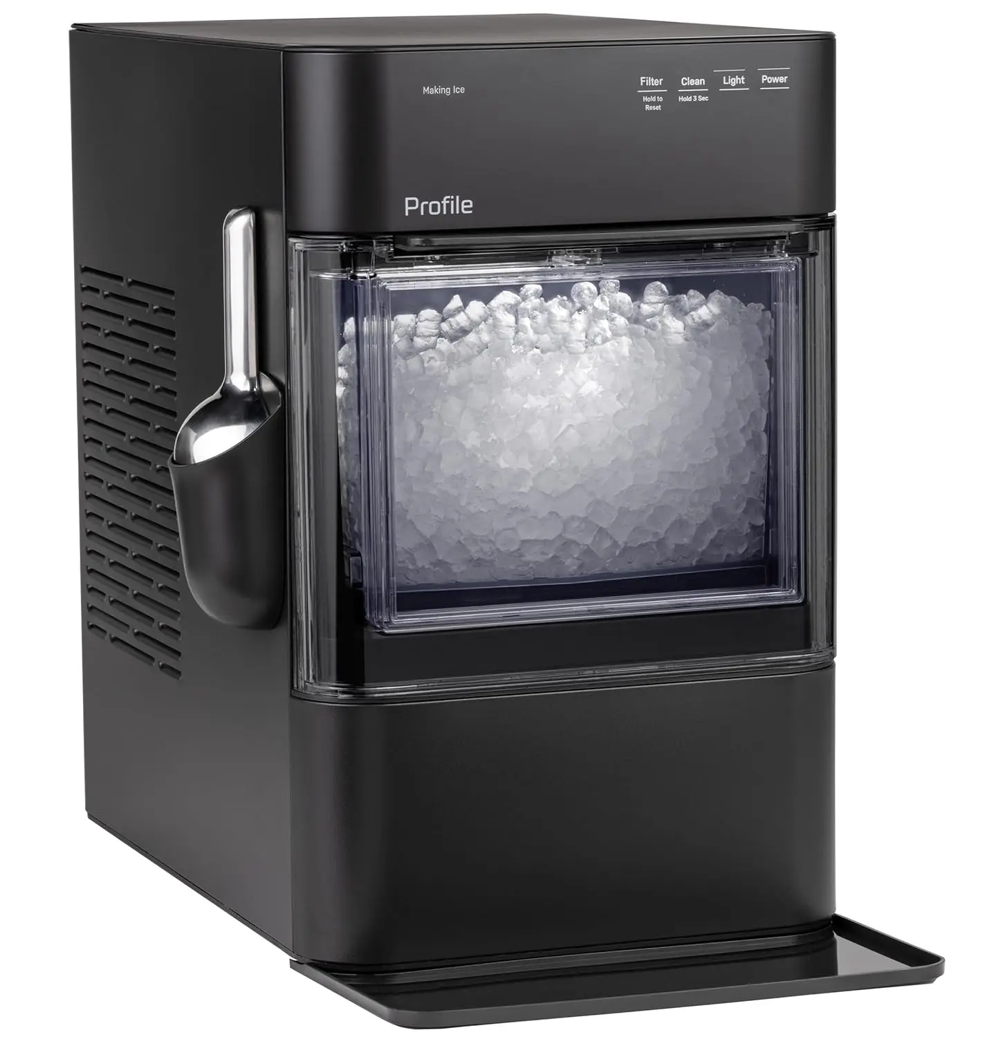 GE Opal 2.0 Ultra Nugget Ice Maker with Scale Inhibiting Filter, Scoop Included, 38 lbs in 24 Hours, Pellet Ice Machine with WiF
GE Opal 2.0 Ultra Nugget Ice Maker with Scale Inhibiting Filter, Scoop Included, 38 lbs in 24 Hours, Pellet Ice Machine with WiF