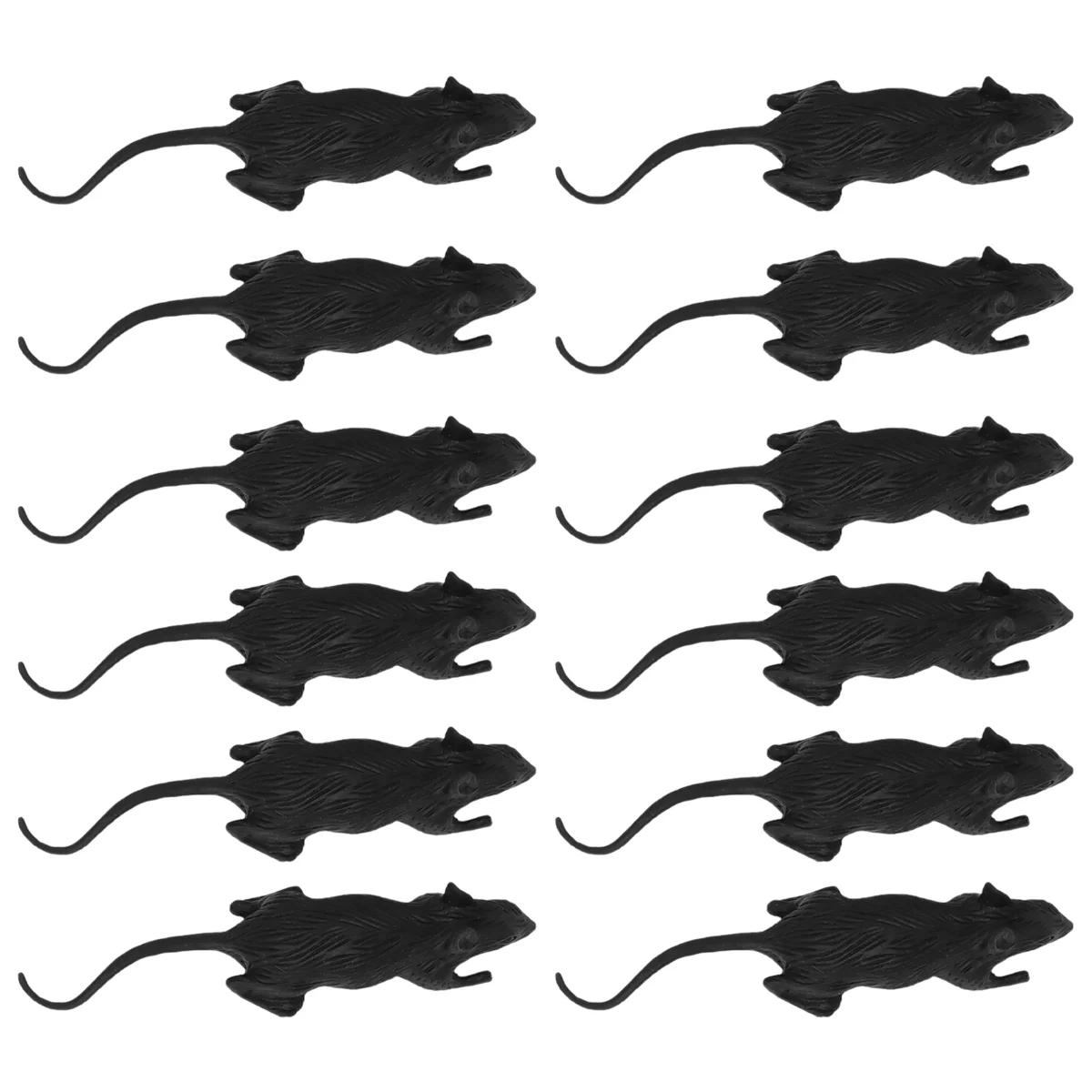 24pcs Tricky Props Sets Simulation Animal Prank Prop Novelty Toys for Halloween Party (Loose-Packed Black, Rat)
24pcs Tricky Props Sets Simulation Animal Prank Prop Novelty Toys for Halloween Party (Loose-Packed Black, Rat)