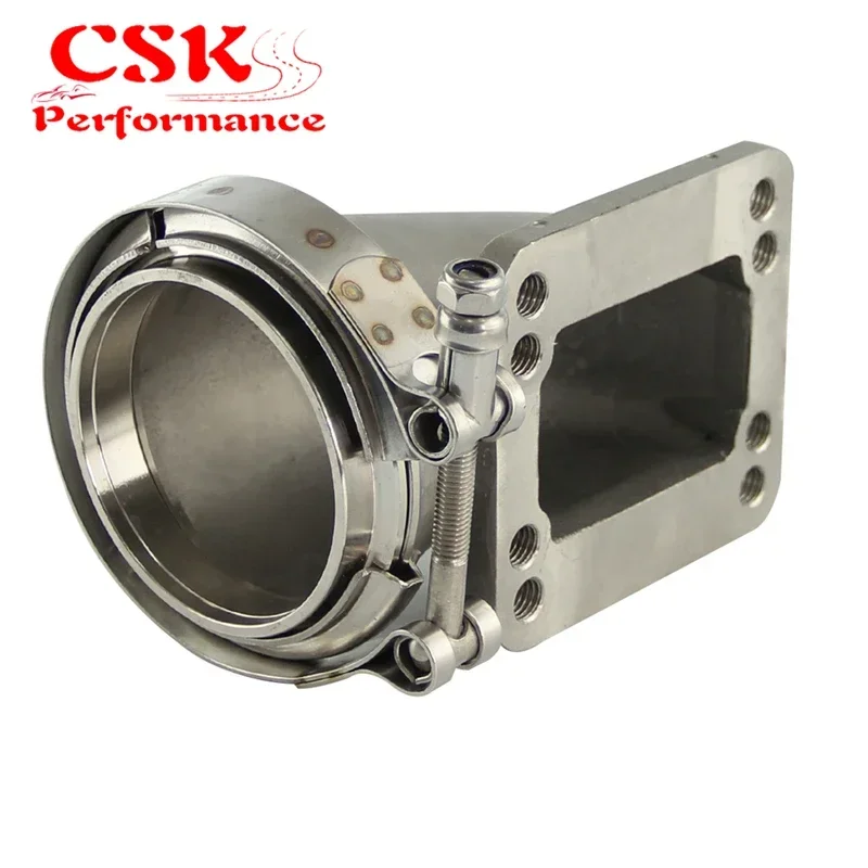 Угловой переходник из стали под углом 90 градусов, фланец 76 мм, 3 дюйма, Vband для T3 T4 Turbo + зажимы
Угловой переходник из стали под углом 90 градусов, фланец 76 мм, 3 дюйма, Vband для T3 T4 Turbo + зажимы