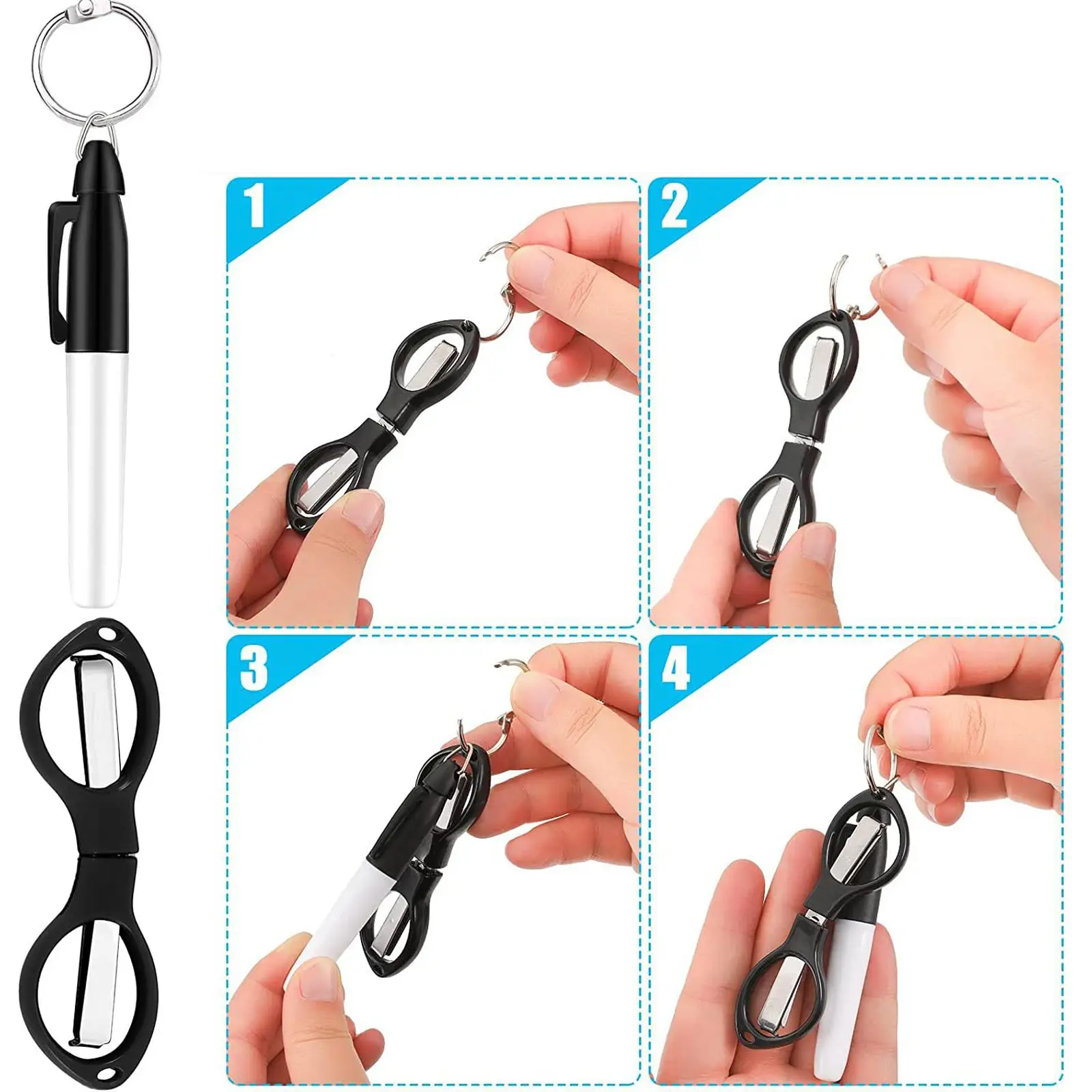 Набор ножниц для медсестер с ручкой из АБС-пластика, складные мини-ножницы, маркеры, кольца для хранения для медицинского персонала
Набор ножниц для медсестер с ручкой из АБС-пластика, складные мини-ножницы, маркеры, кольца для хранения для медицинского персонала