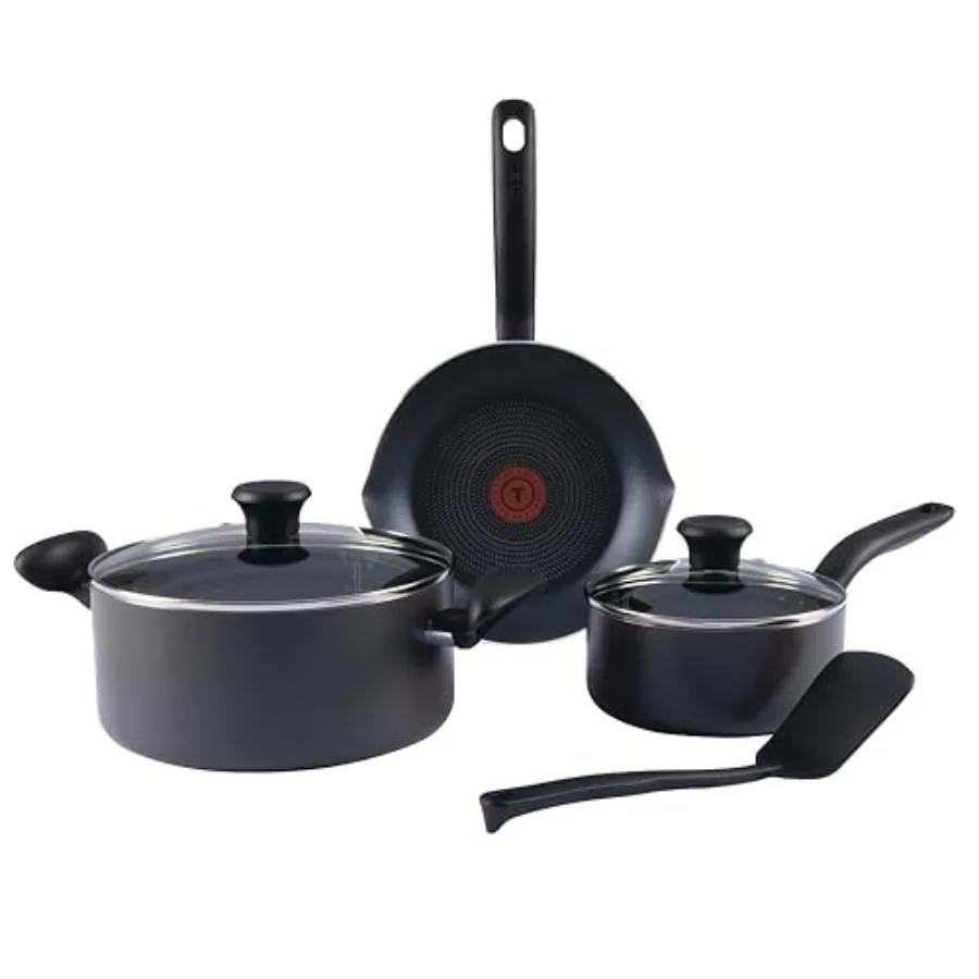 Initiatives Nonstick Cookware Set 6 Piece Oven Safe 350F Cookware Pots and Pans for Cooking Baking Broiling Dishwasher Safe Gra
Initiatives Nonstick Cookware Set 6 Piece Oven Safe 350F Cookware Pots and Pans for Cooking Baking Broiling Dishwasher Safe Gra