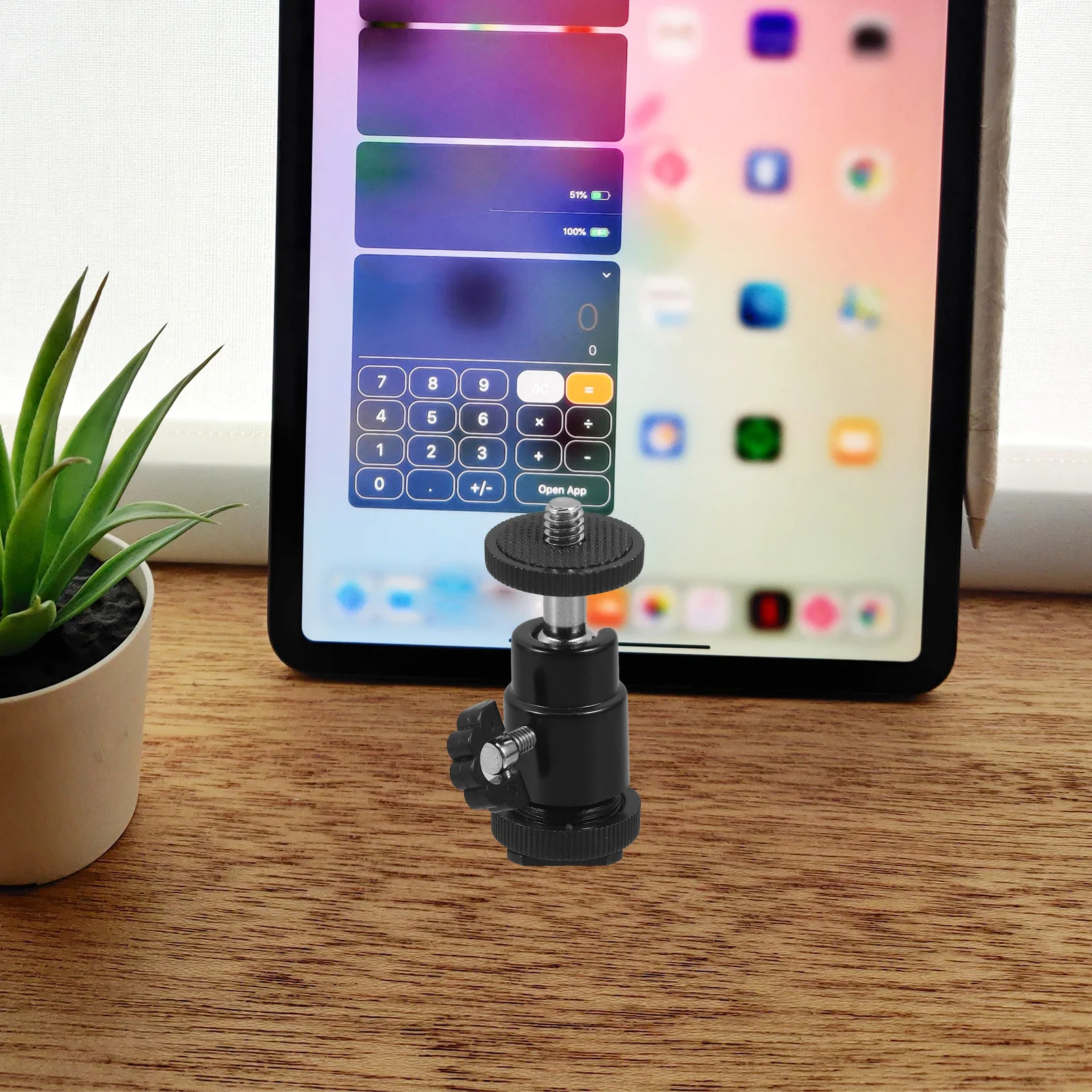 2pcs Black Aluminum Alloy Ball Head Tripod Adapter 360 Degree Rotatable Camera Mount Projector Stand Lightweight Durable
2pcs Black Aluminum Alloy Ball Head Tripod Adapter 360 Degree Rotatable Camera Mount Projector Stand Lightweight Durable