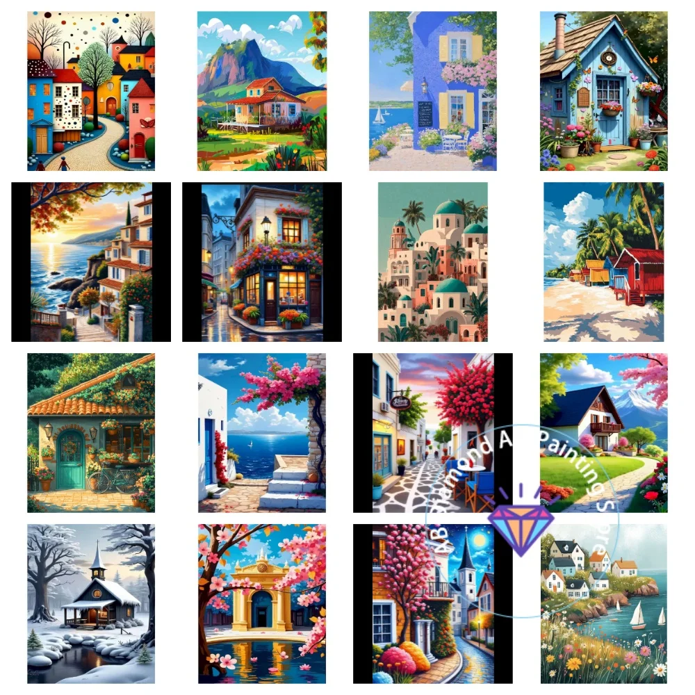 Building Landscape Scenery AB Diamond Painting Kit Square Round Diamond 5D DIY Mosaic Handmade Art Exquisite Gift Home Decor
Building Landscape Scenery AB Diamond Painting Kit Square Round Diamond 5D DIY Mosaic Handmade Art Exquisite Gift Home Decor