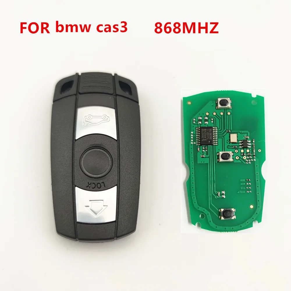 Дистанционный ключ от автомобиля для системы CAS3 BMW 1/3/5/7 серии X5 X6 E60 E61 E70 E71 E87 E90 Z4 KR55WK491 868 МГц 
Дистанционный ключ от автомобиля для системы CAS3 BMW 1/3/5/7 серии X5 X6 E60 E61 E70 E71 E87 E90 Z4 KR55WK491 868 МГц