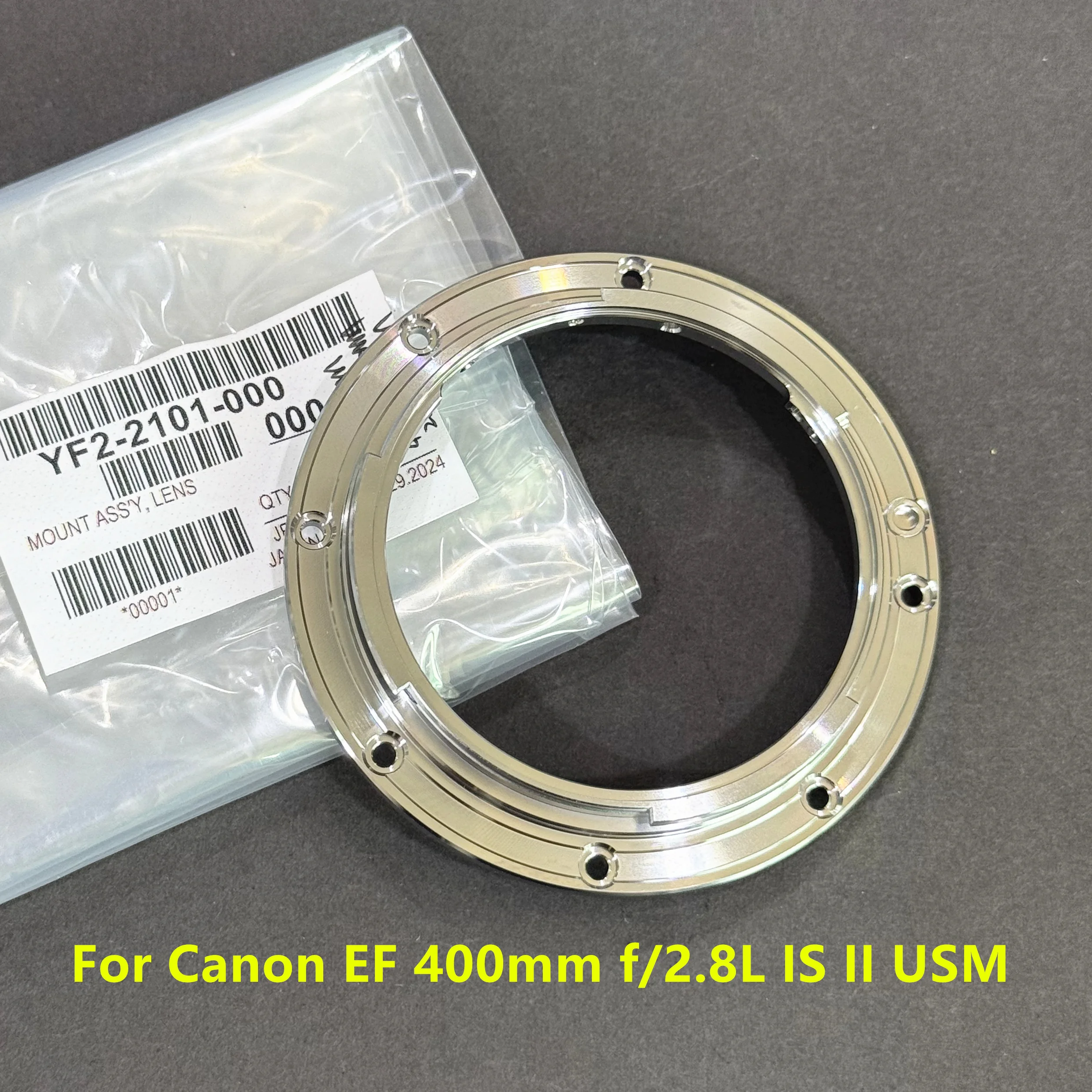 New Original Lens Parts For Canon EF 400mm f/2.8L IS II USM Mount Bayonet Ring Assy YF2-2101
New Original Lens Parts For Canon EF 400mm f/2.8L IS II USM Mount Bayonet Ring Assy YF2-2101