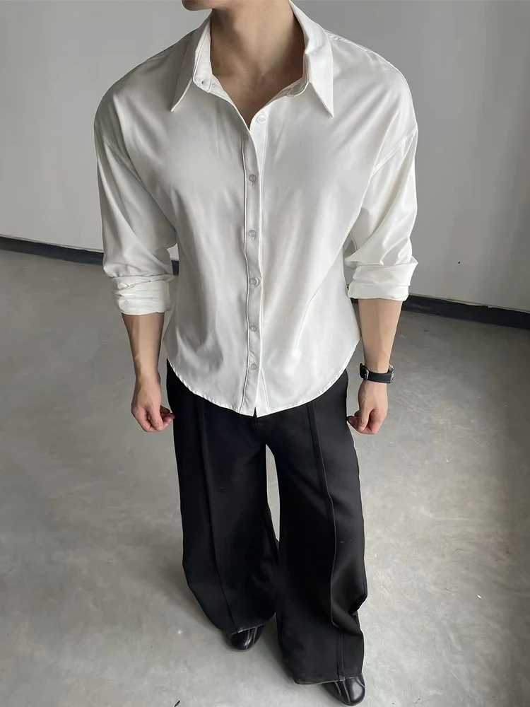 White Neapolitan Godfather irt Men's Waist-Cinching Base Layer irt Sli Casual Long Sve Casual Sle Polyester Fiber
White Neapolitan Godfather irt Men's Waist-Cinching Base Layer irt Sli Casual Long Sve Casual Sle Polyester Fiber