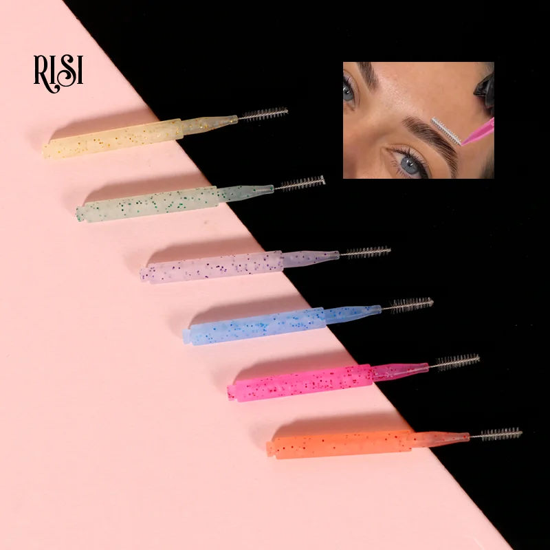 10Pcs Mini Eyebrow Brush Brow Perm Brush Disposable Brow Lifting Brushes Glitter Micro Eyelash Brush Applicators Makeup Tools
10Pcs Mini Eyebrow Brush Brow Perm Brush Disposable Brow Lifting Brushes Glitter Micro Eyelash Brush Applicators Makeup Tools
