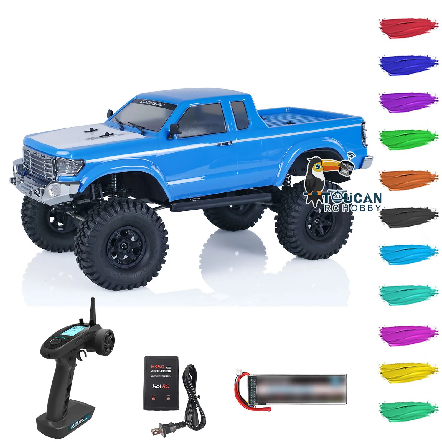 In Stock CROSSRC 4x4 RC Crawler Car 1/10 AT4V RTR Remote Control Off-road Vehicles Model Toy Gifts
In Stock CROSSRC 4x4 RC Crawler Car 1/10 AT4V RTR Remote Control Off-road Vehicles Model Toy Gifts