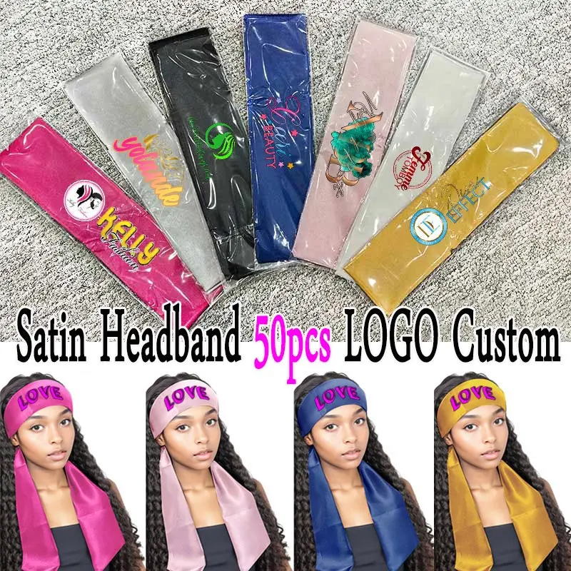 Functional Scarf Satin Headband To Lay Edges Down Logo Custom 50Pcs Cute Soft Silky Scarfs Long Hair Wrapping Head Band Wig Band
Functional Scarf Satin Headband To Lay Edges Down Logo Custom 50Pcs Cute Soft Silky Scarfs Long Hair Wrapping Head Band Wig Band
