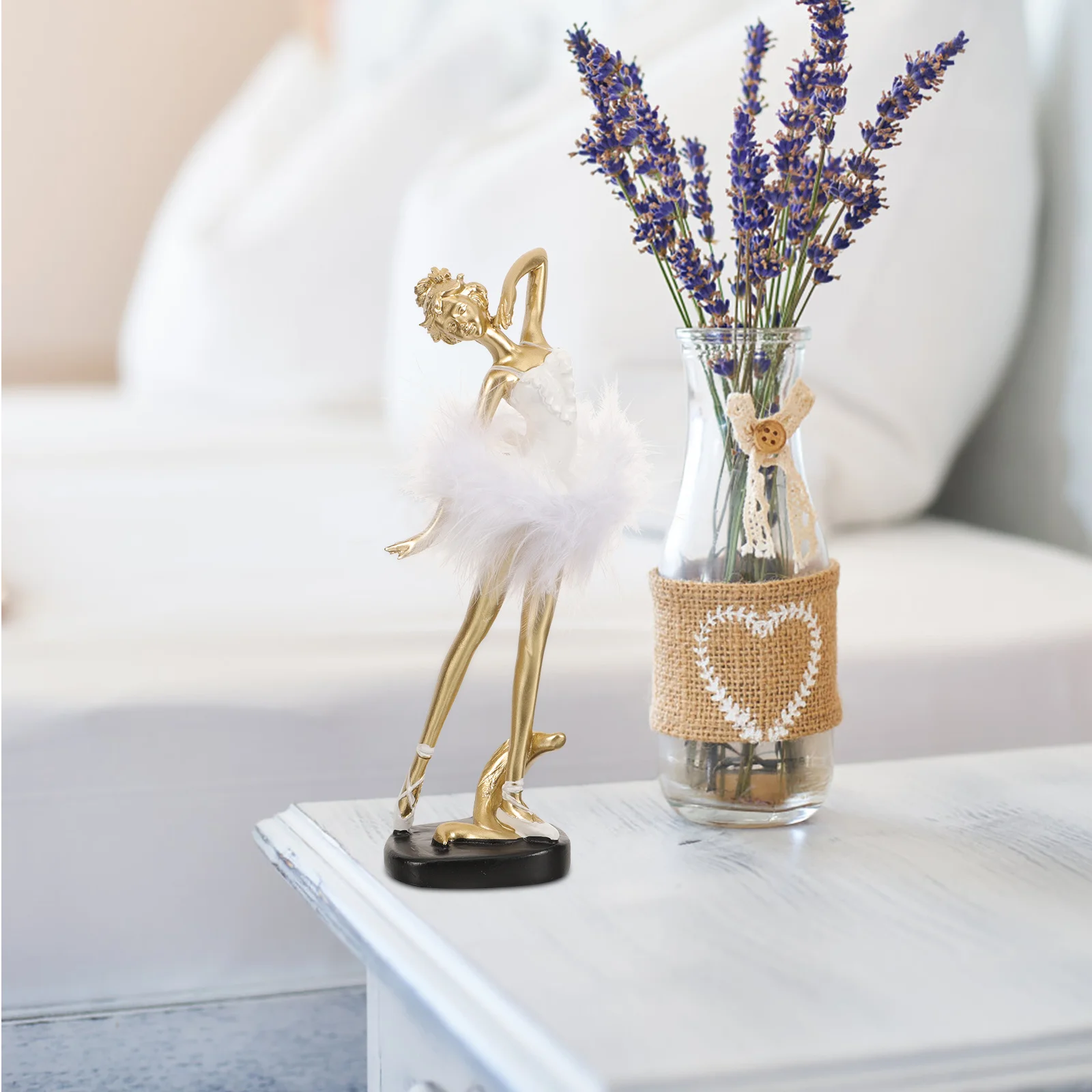 Ballet Decor Resin Lovely Dancing Statue Creative Desktop Ornament Home Table Gift Birthday Party Gift
Ballet Decor Resin Lovely Dancing Statue Creative Desktop Ornament Home Table Gift Birthday Party Gift