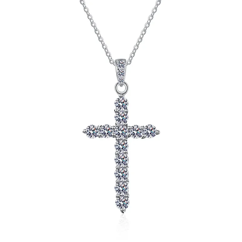S925 Sterling Silver Pendant for Women's Fashion Simple Mosonite D-color Necklace Wedding Jewelry Wholesale
S925 Sterling Silver Pendant for Women's Fashion Simple Mosonite D-color Necklace Wedding Jewelry Wholesale