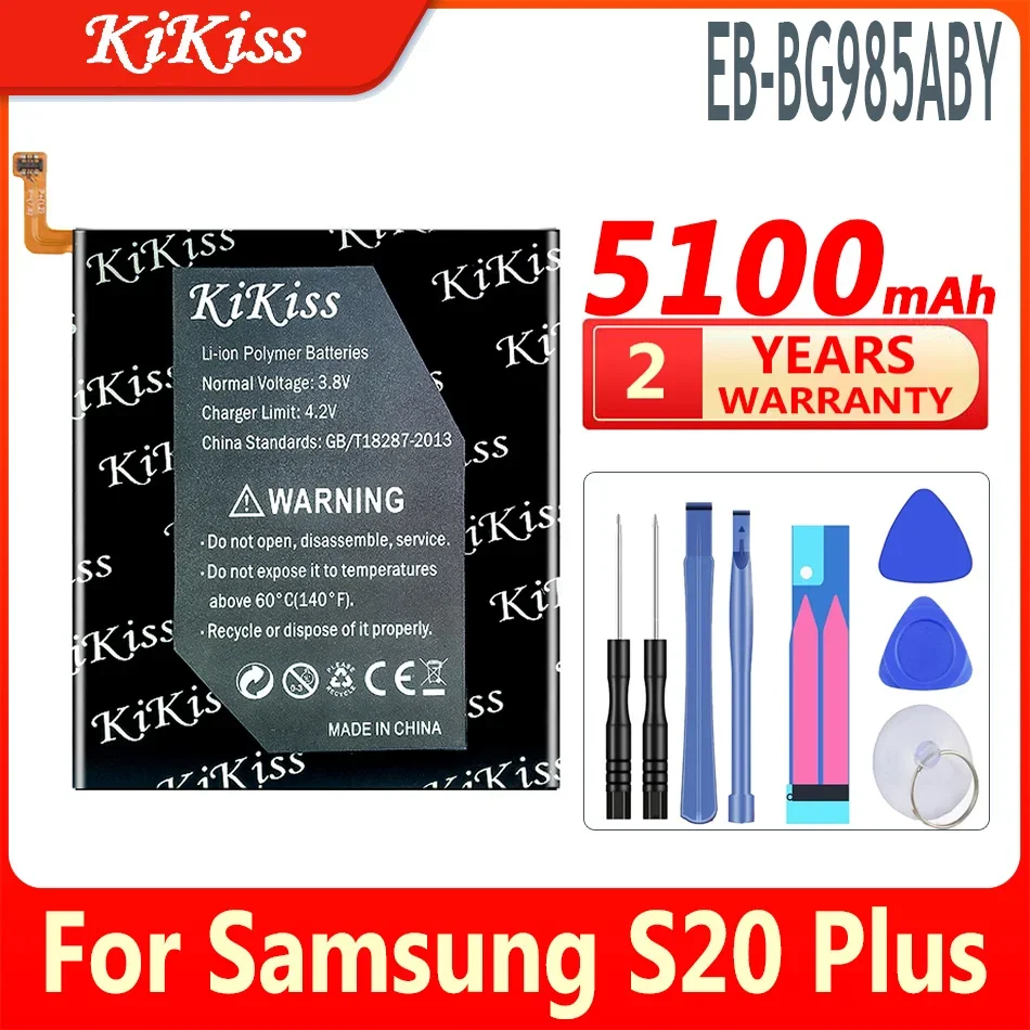 Аккумулятор для телефона EB-BG985ABY емкостью 5100 мАч для Samsung Galaxy S20 Plus, S20+, S20Plus
Аккумулятор для телефона EB-BG985ABY емкостью 5100 мАч для Samsung Galaxy S20 Plus, S20+, S20Plus
