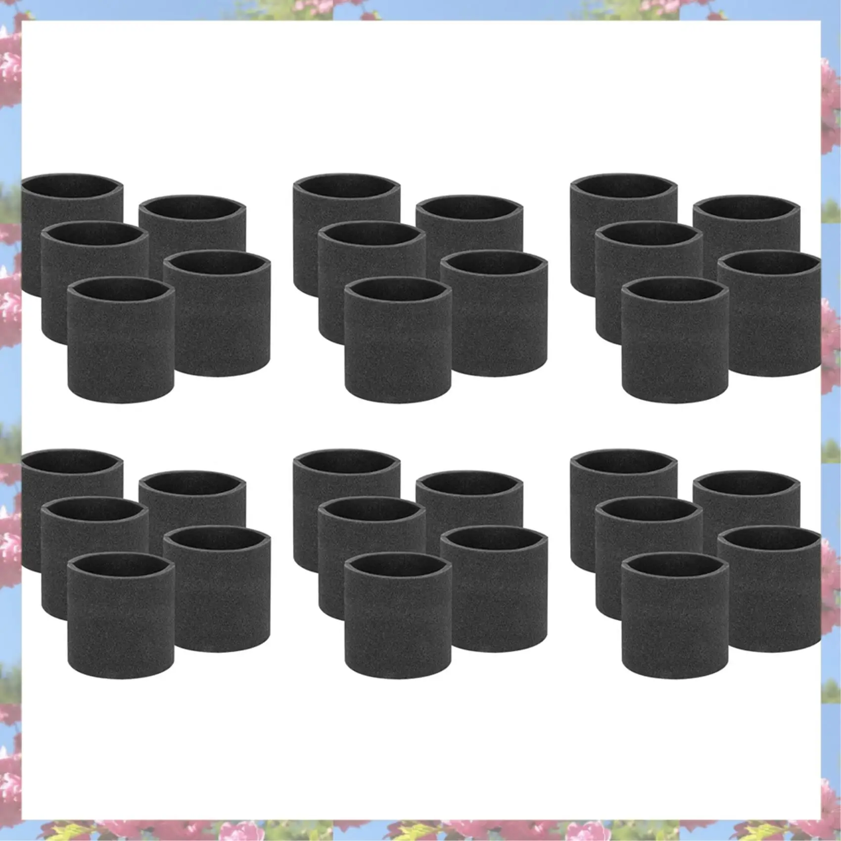 T83C-30 Packs Of 90585 Foam Set VF2001 Foam Filter, Suitable For Most Shop-Vac, Vacmaster And Genie Shop Vacuum Cleaners
T83C-30 Packs Of 90585 Foam Set VF2001 Foam Filter, Suitable For Most Shop-Vac, Vacmaster And Genie Shop Vacuum Cleaners