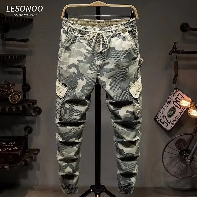 Camouflage Military Jogger Pants Men 2025 Pure Cotton Men's Spring Autumn Multi-pocket Function Cargo Pant Streetwear Trousers
Camouflage Military Jogger Pants Men 2025 Pure Cotton Men's Spring Autumn Multi-pocket Function Cargo Pant Streetwear Trousers