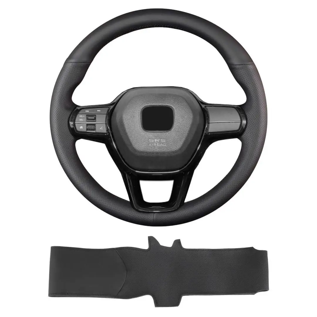 Hand-Stitched Microfiber Leather Steering Wheel Cover For Honda Civic CR-V HR-V Si Type R
Hand-Stitched Microfiber Leather Steering Wheel Cover For Honda Civic CR-V HR-V Si Type R