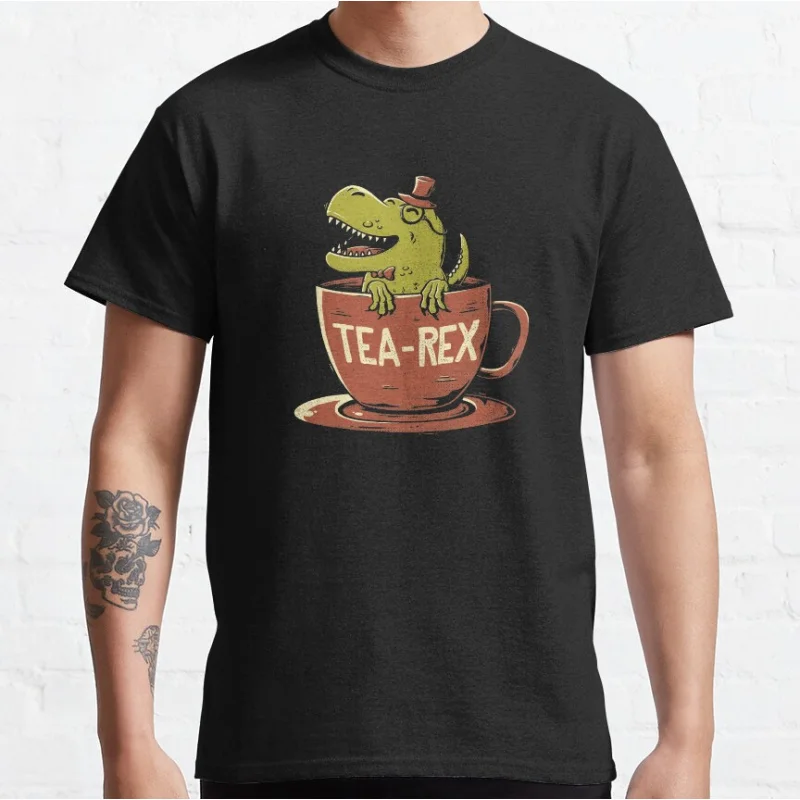 Tea-Rex - Cute Funny Dino Gift Kawaii T-Rex pun humor Graphic T Shirts large size Adult tops S-6XL
Tea-Rex - Cute Funny Dino Gift Kawaii T-Rex pun humor Graphic T Shirts large size Adult tops S-6XL