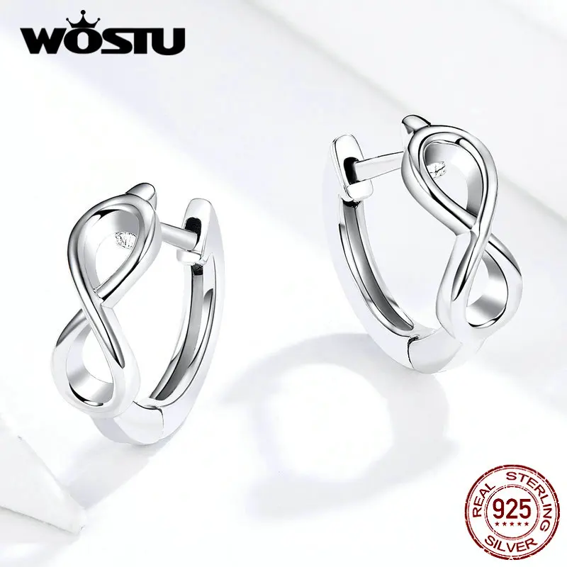 Женские серьги-гвоздики WOSTU, серебряные серьги из 100% настоящего 925 пробы, подарок, 2019
Женские серьги-гвоздики WOSTU, серебряные серьги из 100% настоящего 925 пробы, подарок, 2019