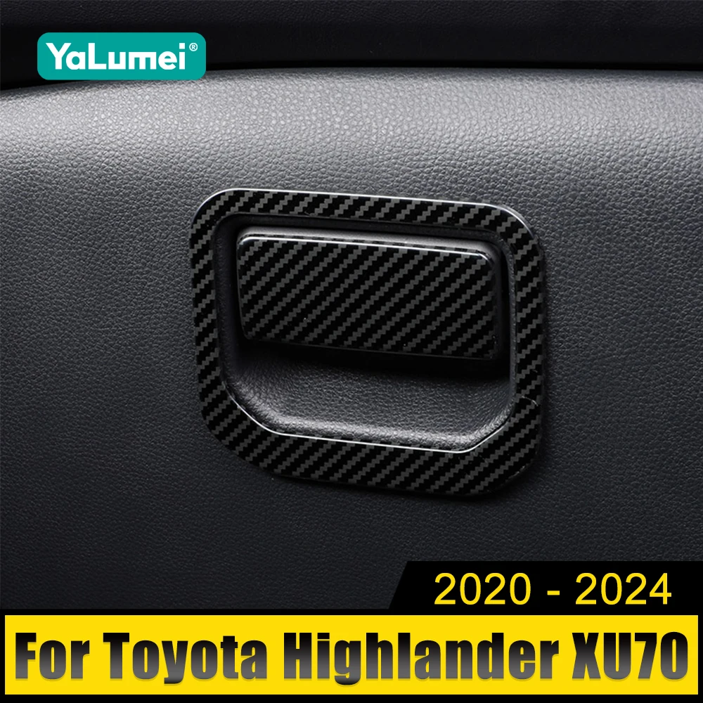 For Toyota Highlander XU70 2020 2021 2022 2023 2024 Hybrid Stainless Car Copilot Storage Glove Box Handle Cover Trim Sticker
For Toyota Highlander XU70 2020 2021 2022 2023 2024 Hybrid Stainless Car Copilot Storage Glove Box Handle Cover Trim Sticker