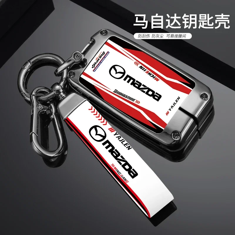 Fashion Racing Style Design Car Key Case Cover Key For Mazda 3 Alexa CX30 CX-4 CX5 CX-5 CX8 CX-8 CX-30 CX9 CX-9 Accessories
Fashion Racing Style Design Car Key Case Cover Key For Mazda 3 Alexa CX30 CX-4 CX5 CX-5 CX8 CX-8 CX-30 CX9 CX-9 Accessories