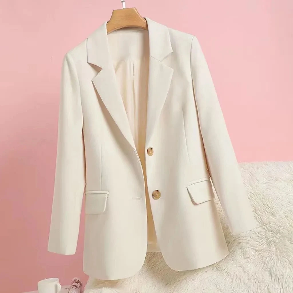 Womans Oversize Blazers Pink Small Suit Women's Coat Casual Small Loose Korean Version Small Suit Office Lady Casual Blazer Coat
Womans Oversize Blazers Pink Small Suit Women's Coat Casual Small Loose Korean Version Small Suit Office Lady Casual Blazer Coat