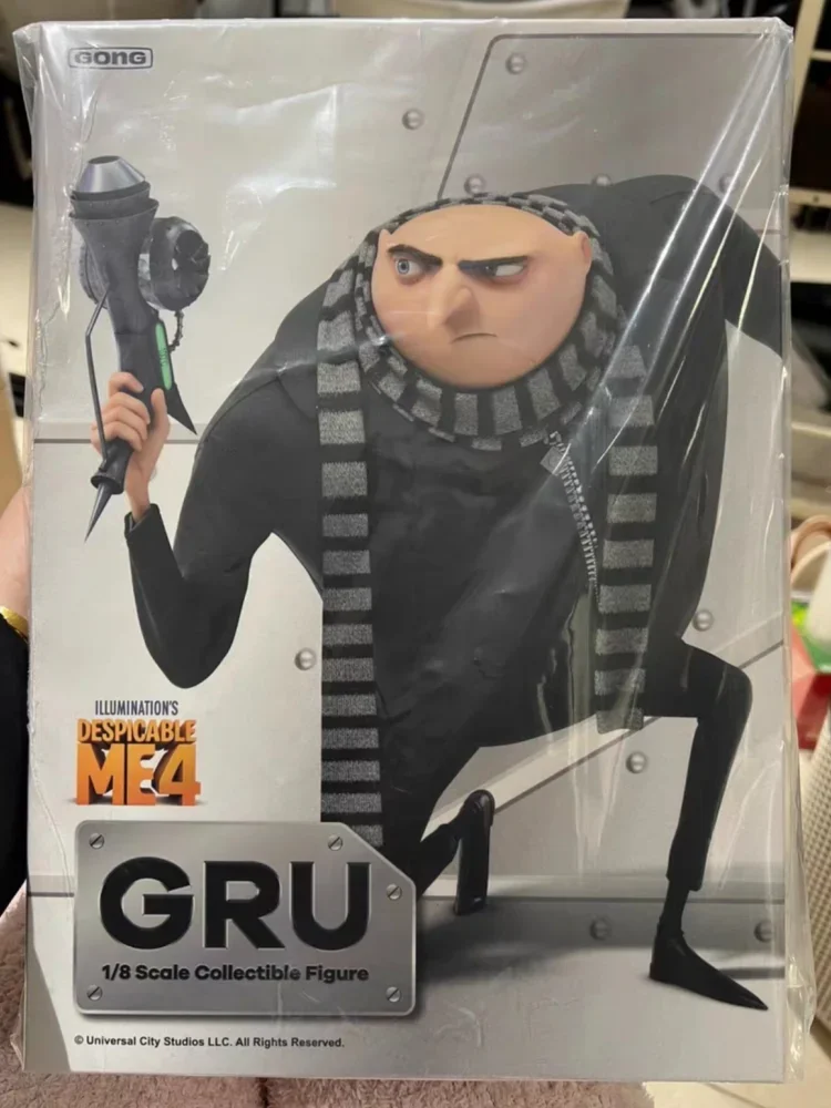 2025 New In Stock Original GONG Despicable Me 4 Gru 1/8 Anime Figurine Joint Action Figure Model Desktop Decor Gifts Toys
2025 New In Stock Original GONG Despicable Me 4 Gru 1/8 Anime Figurine Joint Action Figure Model Desktop Decor Gifts Toys