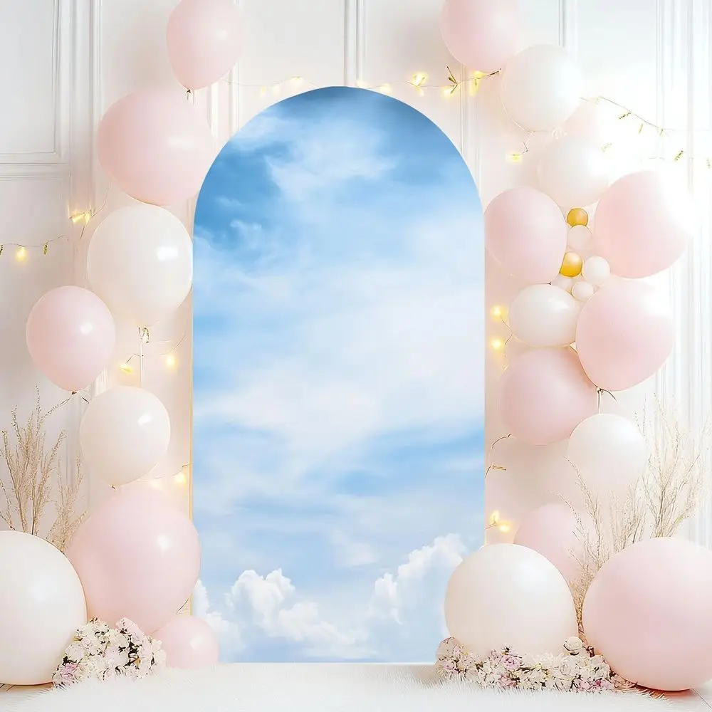 Elegant 6.6ft Sky Clouds Wedding Arch with Round Top for Outdoor Parties and Ceremonies
Elegant 6.6ft Sky Clouds Wedding Arch with Round Top for Outdoor Parties and Ceremonies