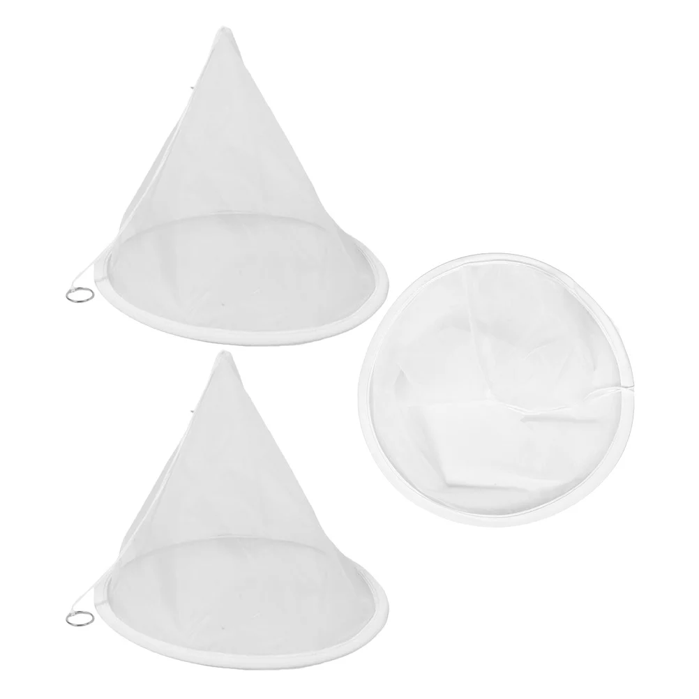 3Pcs Conical Honey Filter 150 Mesh Fine Nylon Mesh Strainer for Beekeeping Honey Extracting Kitchen Food Filtering Tool
3Pcs Conical Honey Filter 150 Mesh Fine Nylon Mesh Strainer for Beekeeping Honey Extracting Kitchen Food Filtering Tool