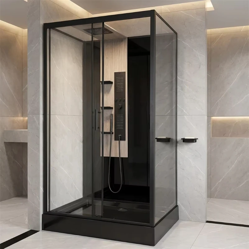 1200X900 European style 6mm tempered glass walk-in shower room
1200X900 European style 6mm tempered glass walk-in shower room
