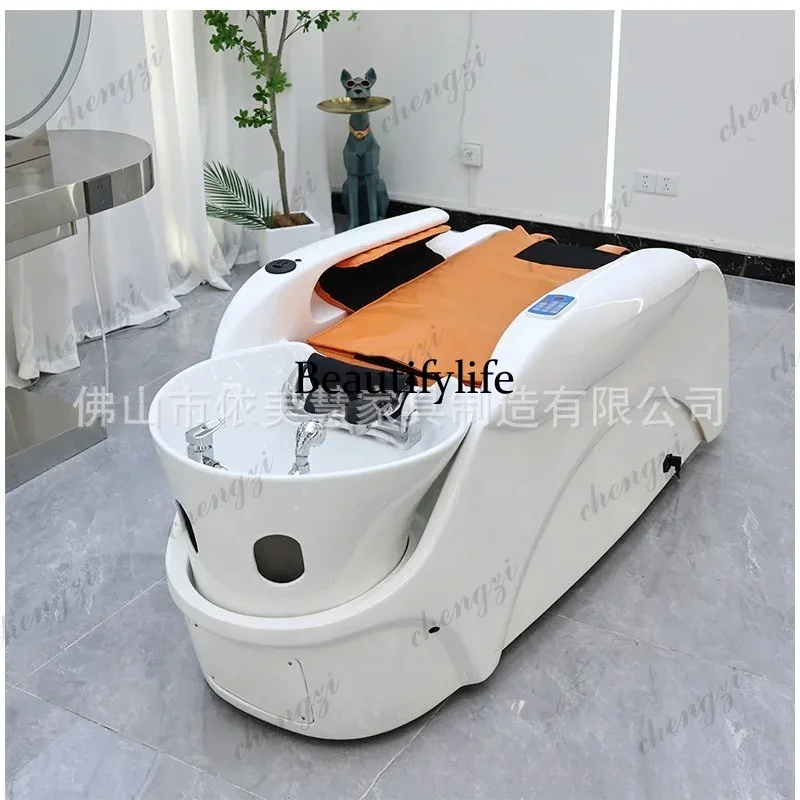 Z138 Intelligent Function Shampoo Chairs Luxury Ceramic Basin Hair Wash Fumigation Shampoo Chairs Comfort Water Cycle
Z138 Intelligent Function Shampoo Chairs Luxury Ceramic Basin Hair Wash Fumigation Shampoo Chairs Comfort Water Cycle